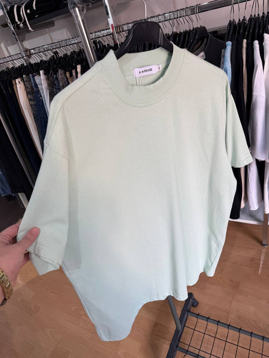 T-SHIRT BASIC PREMIUM VERDE ACQUA