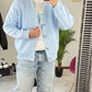 CARDIGAN BASIC CELESTE