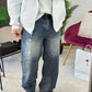 JEANS BAGGY ROTTURE INTERMEDIO