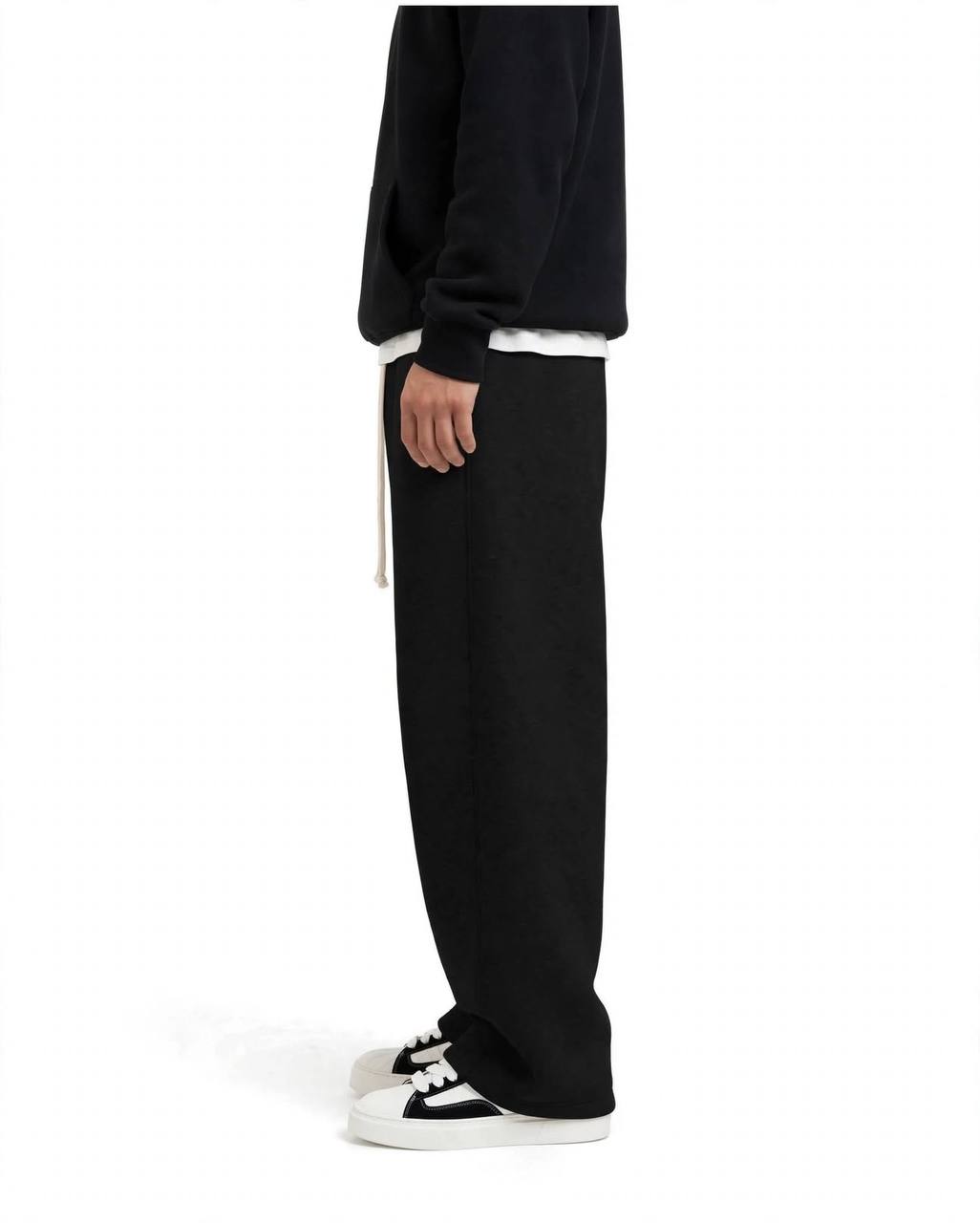 PANTALONE TUTA BALLOON NERO