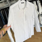 CAMICIA IN LINO BIANCA