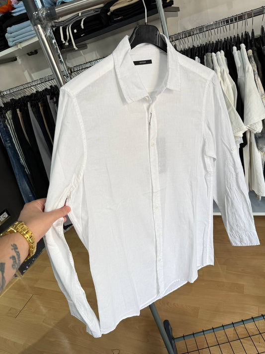CAMICIA IN LINO BIANCA