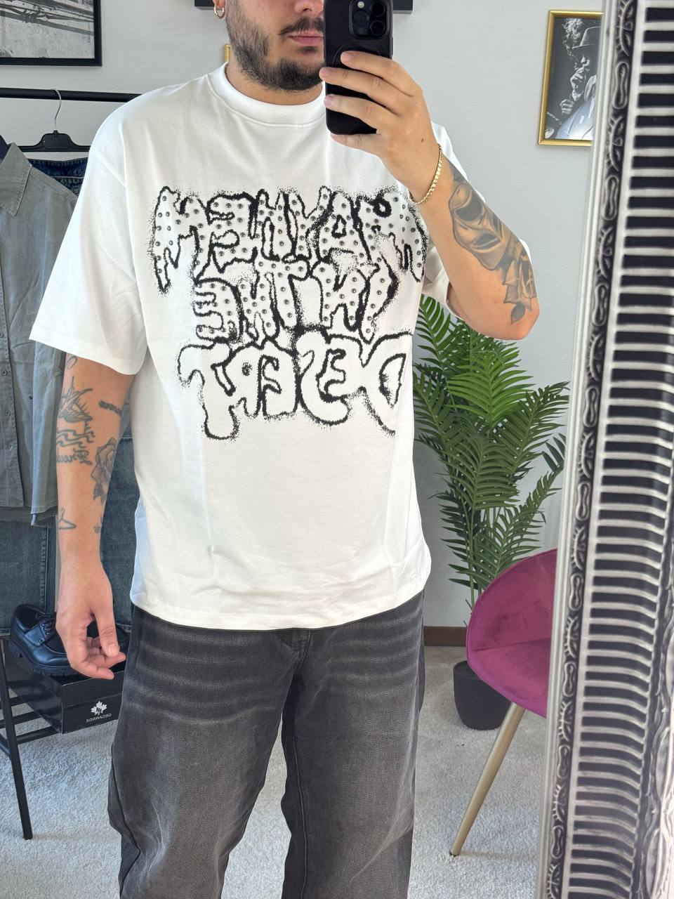T-SHIRT DESERT BIANCA