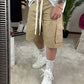BERMUDA CARGO LACCIO BEIGE