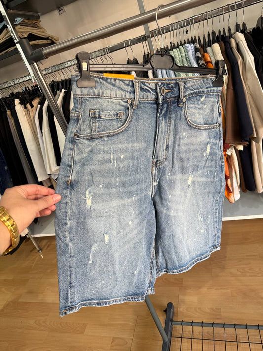 BERMUDA JEANS PITTURA 2