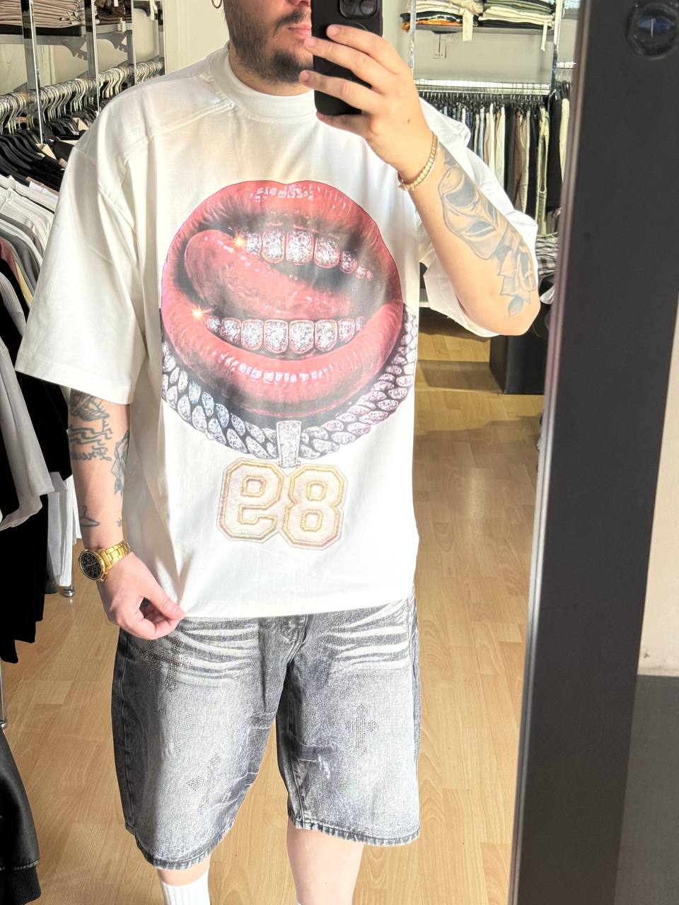 T-SHIRT BOCCA BIANCA