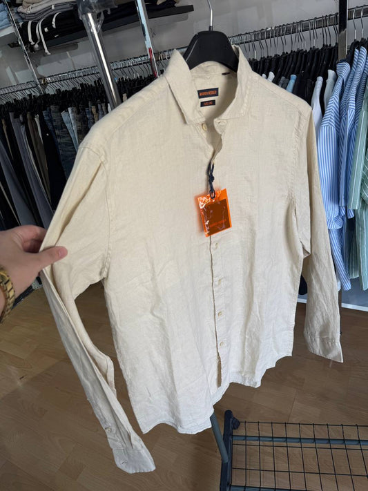 CAMICIA LINO BEIGE