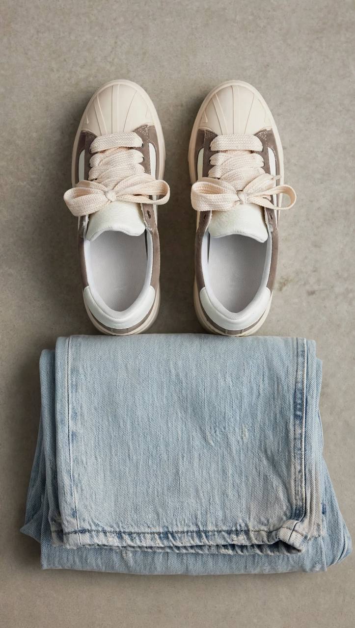 SNEAKERS GRAVITY CAMOSCIO AVORIO
