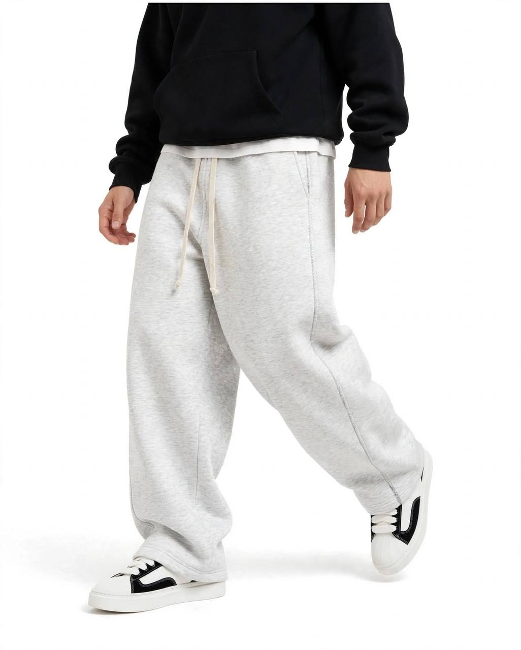 PANTALONE TUTA BALLOON GRIGIA
