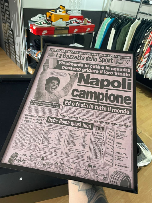 NAPOLI CAMPIONE SCUDETTO 87
