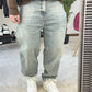JEANS BALLOON SFUMATO SABBIATO