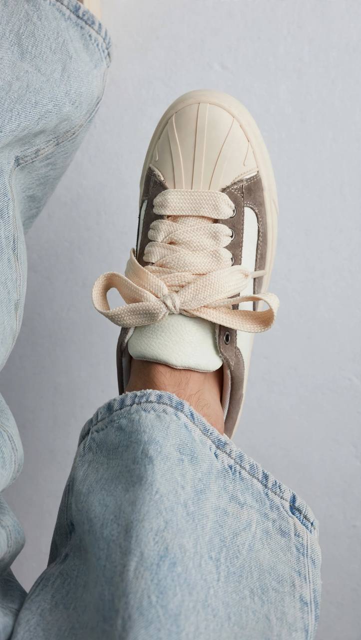 SNEAKERS GRAVITY CAMOSCIO AVORIO