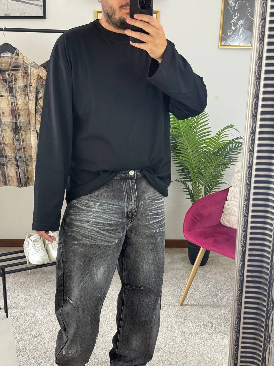 T-SHIRT BASIC MANICA OVER