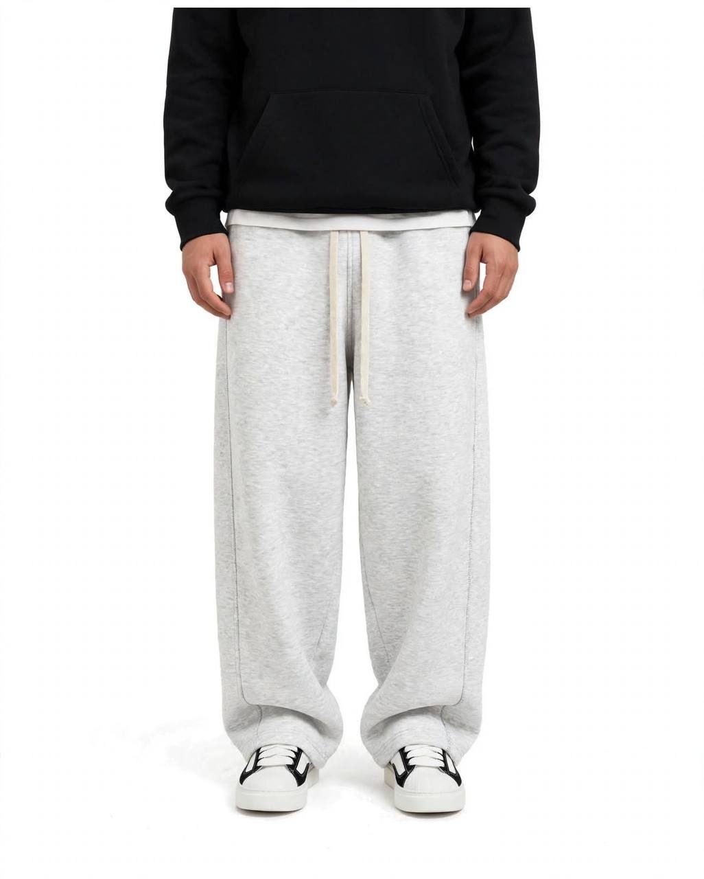 PANTALONE TUTA BALLOON GRIGIA