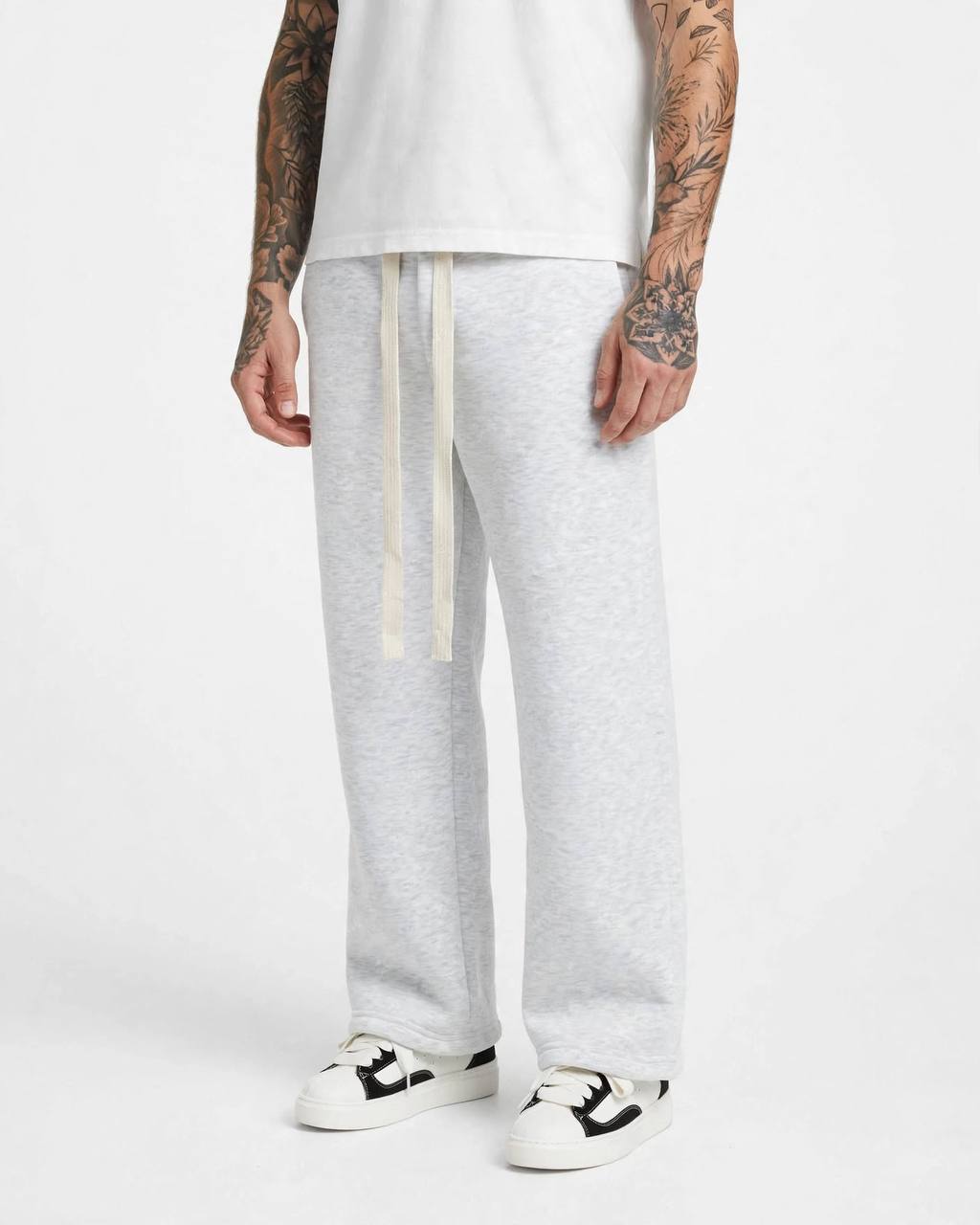PANTALONE TUTA FONDO LARGO THE BROTHERS GRIGIO CHIARO