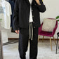 COORDINATO CROPPED NERO