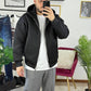 FELPA SCUBA NERA ZIP
