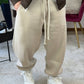 PANTALONE TUTA CON MOLLA BEIGE
