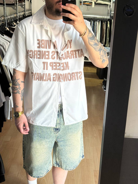 CAMICIA VIBE BIANCA