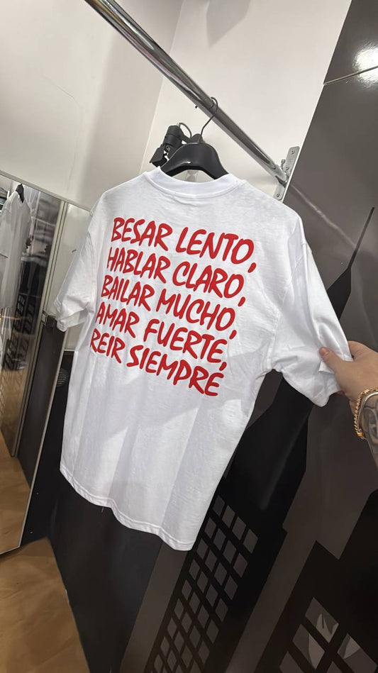 T-SHIRT BESAR LENTO BIANCA